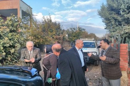 BM temsilcileri, Suriyeliler ile görüşerek, sorunlarını dinledi