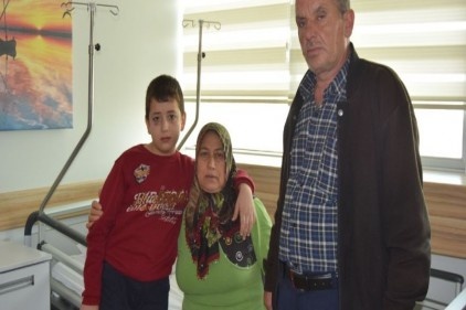 Böbreğinden bir avuç taş çıktı