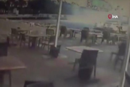 Bodrum&#039;u vuran hortumun yeni görüntüsü ortaya çıktı