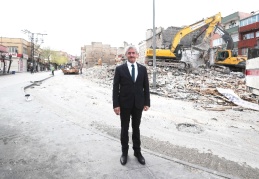 Boğaziçi Bulvarı ikinci etap çalışmaları devam ediyor