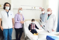 Boğulan çocuğun kalp kapakçığı, 5 yaşındaki Ömer'i hayata bağladı