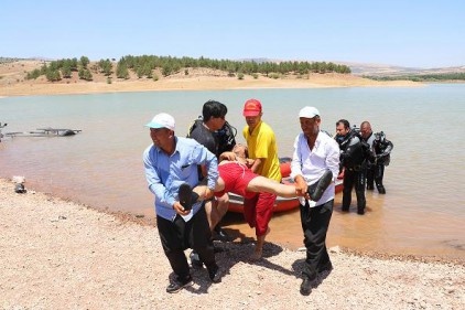 Boğulmalara karşı gerçeği aratmayan tatbikat yapıldı