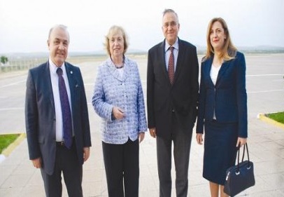 Böhmer’ı Güzelbey karşıladı