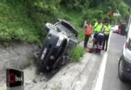 Bolu Dağında kaza: 1 ölü, 3 yaralı