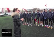 Bolu'da, 3 çocuk annesi iş kadını, futbol kulübüne başkan oldu