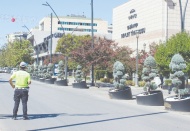 Bomba sanılan çanta boş çıktı