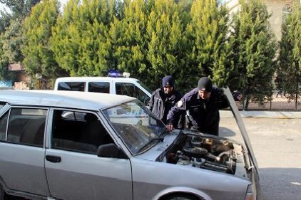 Bombalı araç paniği yaşandı