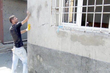 Bombalı terör saldırısının izleri siliniyor