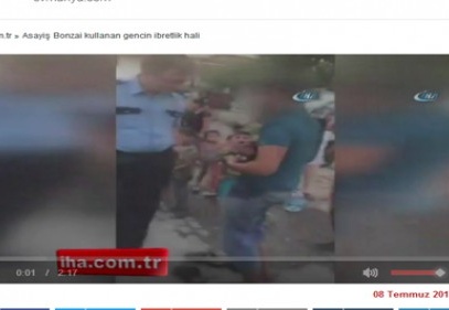 Bonzai kullanan gencin ibretlik hali