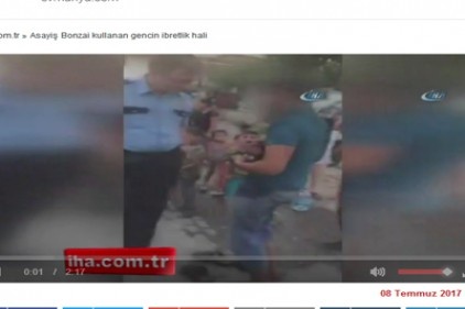 Bonzai kullanan gencin ibretlik hali