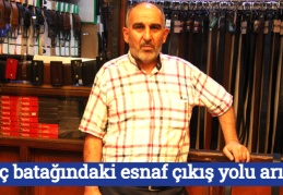 Borç batağındaki esnaf çıkış yolu arıyor