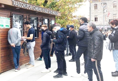 Bordo-mavili taraftarlar Gaziantep FK maçına yoğun ilgi gösteriyor