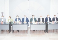 Borsa üyeleriyle bir araya geldiler