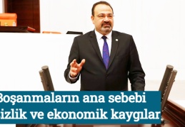 Boşanmaların ana sebebi işsizlik ve ekonomik kaygılar