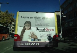 Böyle okul reklamı mı olur?