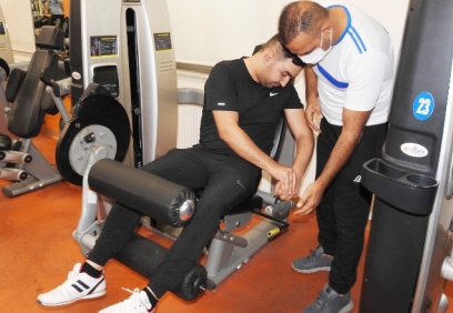 Boz, spor yaparak sağlığına kavuştu