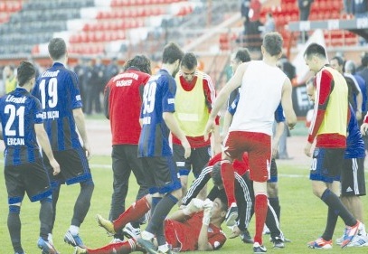 B.Şehir maçı penaltılarda aldı 