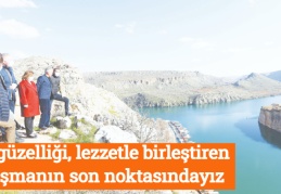 Bu güzelliği, lezzetle birleştiren çalışmanın son noktasındayız