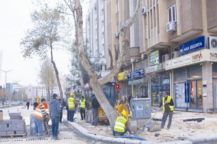 Bu kentin kaldırımlarının kaderi&#8230;