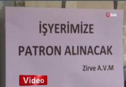 Bu market işçi değil patron arıyor