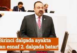  “Bu zor günlerde esnafa sahip çıkın!”