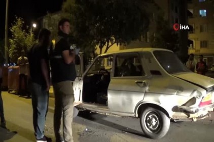 Büfe sahibi ile tartışan şahıs polise ateş açtı 