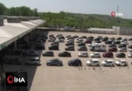 Bulgarlar Kapıkule'ye akın etti