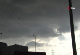 Bulutlar gündüzü geceye çevirdi