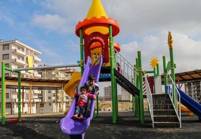 Burak Mahallesi parka kavuşuyor