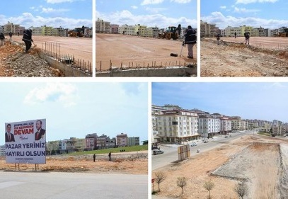 Burak Mahallesi’ne pazar yeri kuruluyor