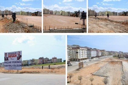 Burak Mahallesi&#8217;ne pazar yeri kuruluyor