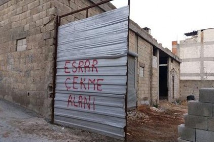 Burası &#8220;Esrar çekme alanı&#8221;