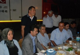 Burç-Der ile Şahinbey Mülklüler Derneği iftar yemeğinde buluştu