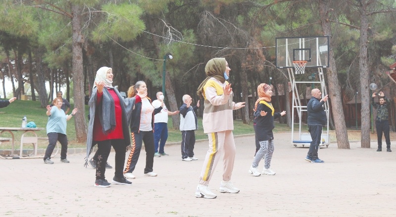 Burç Ormanı’ndaki kampta obezite ile mücadele