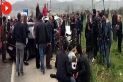 Bursa&#039;da kahreden kaza: 1 ölü, 7 yaralı