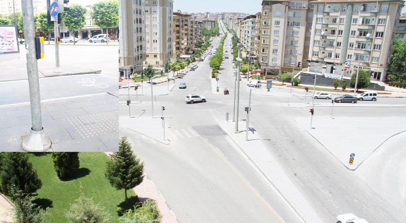 Butonlar, kavşaklarda engellilerin gözü kulağı olacak