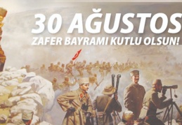 Büyük Zaferin 99.  yıl dönümünü kutlamanın onur ve gururunu yaşıyoruz