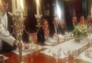 Büyükelçi, Şahin onuruna yemek verdi