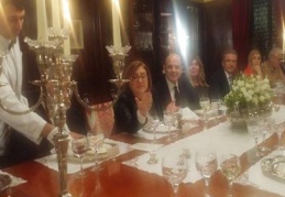 Büyükelçi, Şahin onuruna yemek verdi