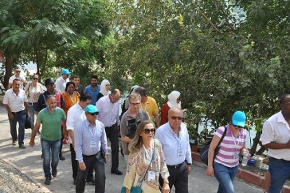 Büyükelçi ve yabancı misyon Temsilcileri, Fırat&#8217;a açıldı