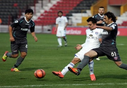 Büyükşehir 1-1 berabere kaldı