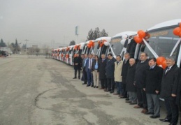 Büyükşehir, 30 yeni otobüs aldı
