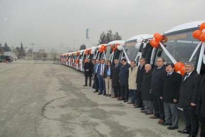Büyükşehir, 30 yeni otobüs aldı