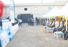 Büyükşehir, Araban çiftçisine 200 ton sertifikalı buğday tohumu dağıttı