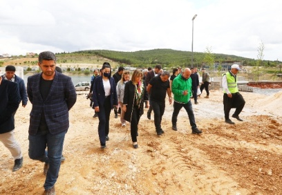 Büyükşehir Belediyesi, yeni karavan alanı için çalışmalarında sona geldi