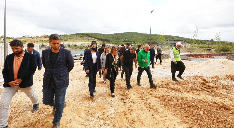 Büyükşehir Belediyesi, yeni karavan alanı için çalışmalarında sona geldi