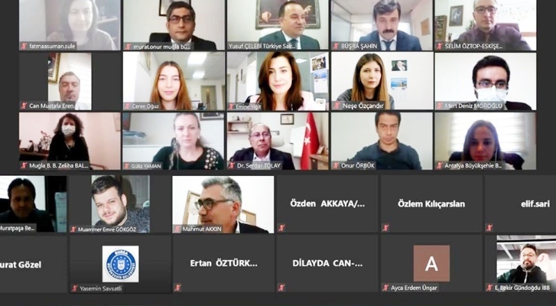 Büyükşehir Belediyesinin online çalıştayları sürüyor