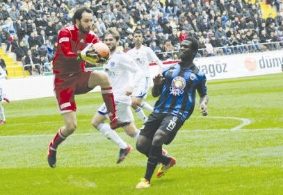 Büyükşehir Belediyespor, Kayseri Erciyesspor ile 1-1 berabere kaldı