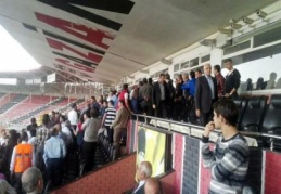 Büyükşehir Gaziantepspor - Samsunspor maçında protokol karıştı 