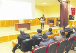 Büyükşehir ilçelerde de soba eğitimi yapıyor